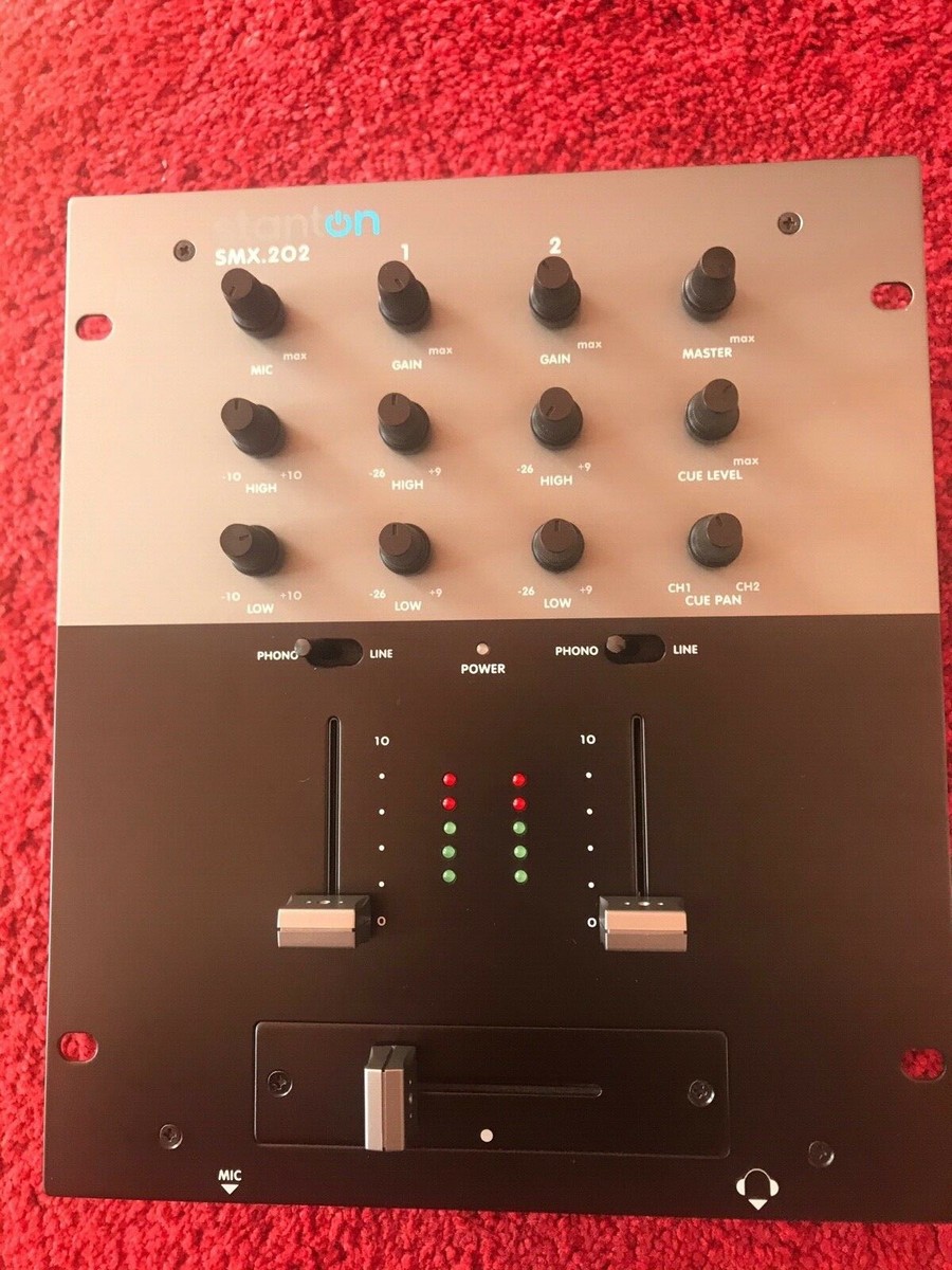 Stanton SMX202 2 Channel DJ Mixer SMX.202 | eBay