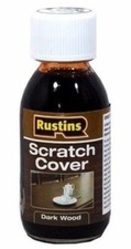 Rustins Scratch Cover for Dark Wood - 125ml Bees / Carnauba Wax Bottle