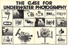 1979 Ikelite PRINT AD Scuba Diver SLR Rangefinder Movie Camera Case