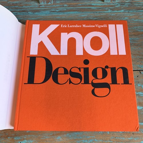 Knoll Design Book by Eric Larrabee Massimo Vignelli Vintage 1990 Coffee Table - Picture 9 of 17