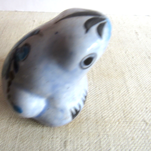 Vintage Tonala Frog Mexican Folkart Ceramic/Pottery Plant Sitter - Picture 5 of 6