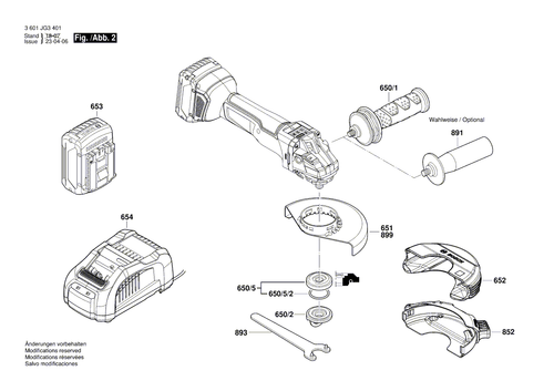 New Bosch 1600A016DN Quick Acting Flange - Picture 3 of 3