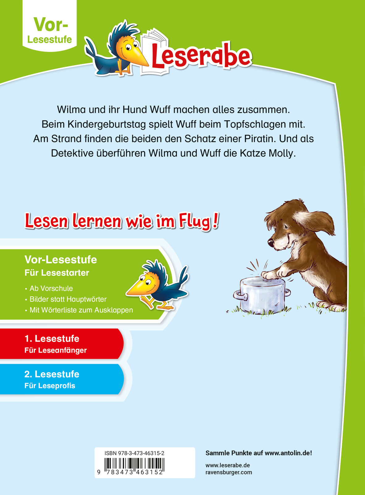 Thumbnail - Judith Allert; Nadine Reitz / Wilma Und Ihr Hund Wuff - Lesen Lernen