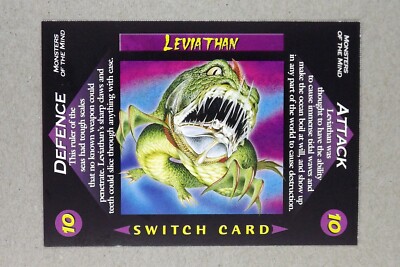 Weird N  Wild Creatures Monsters of the Mind Switch Card # Leviathan # 2006