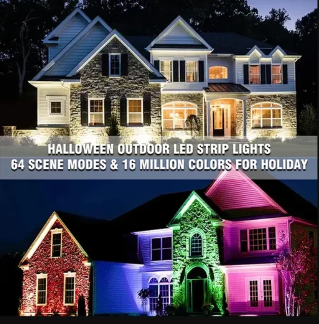 Christmas Sale 49 OFF Permanent Outdoor Lights with USB and Bluetooth LED