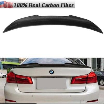FOR 2017-2023 BMW G30 G38 530i 540i F90 M5 PSM STYLE CARBON FIBER TRUNK SPOILER