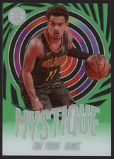 2019-20 Panini Illusions #16 Trae Young Mystique Emerald Hawks