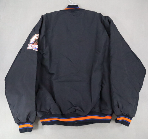 Vintage Buffalo Bisons Minor League Baseball Jacke Trikot Express Gr. L Stepp gefüttert - Bild 5 von 7
