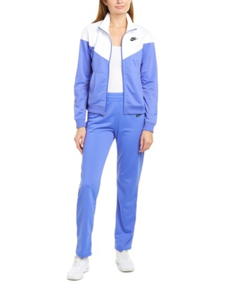nike womens tracksuit blue