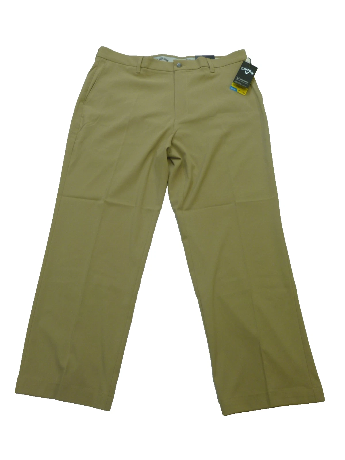 NEW Men's Callaway Stretch Lightweight Classic Pant - 38X30, Chinchilla