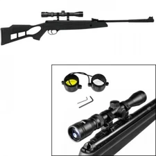 Hatsan Edge (.177 cal) Air Rifle Combo- Black