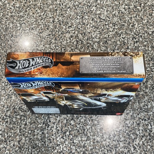 Hot Wheels Silver Series ZAMAC Box Set 2025 Honda BMW Toyota Mercedes Porsche EK - Picture 17 of 20