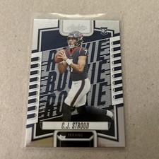 ❎2023 Panini Absolute - Rookies #102 C.J. Stroud (RC) Houston Texans Football