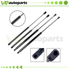 2 Tailgate Hatch + 2 Window For 2005-2006 Chevy Suburban GMC Yukon Lift Supports