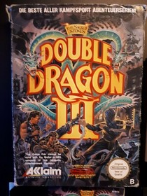 Nintendo NES Double Dragon III PAL CIB 100% Original / 3 aklaim komplett boxed
