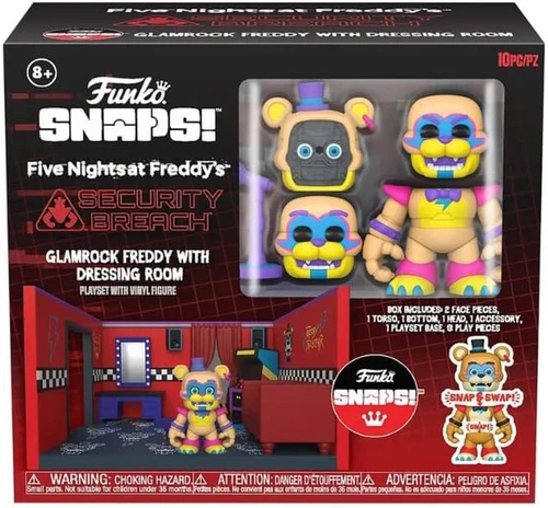 FNAF Snaps Five Nights At Freddys Security Breach Glamrock Freddy Dressing Room