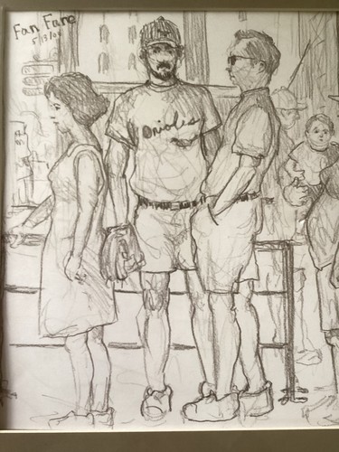 David Buckley Good_Drawing_Signed & Dated_Baltimore Oriole’s_”FAN FARE”_Exc - Picture 12 of 12