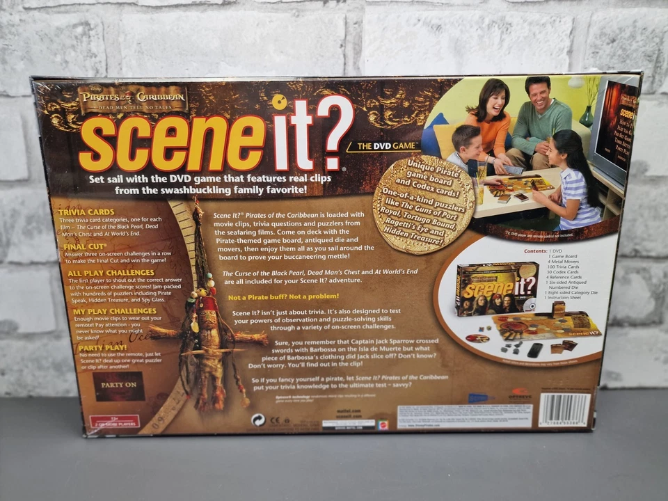 Scene it dvd game pirates of the carribean brand new, film memorabilia - Image 2 of 2