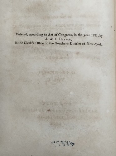 The Dutchman's Fireside A Tale James Paulding Volume I French-Indian War HC 1856 - Picture 8 of 12