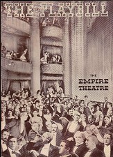 The Old Maid Playbill Judith Anderson Helen Menken Gail Reade July 29 1935