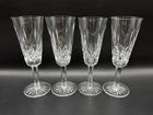 Waterford Lismore 7 1/4" Champagne Glasses (Set of 4) Irish Crystal