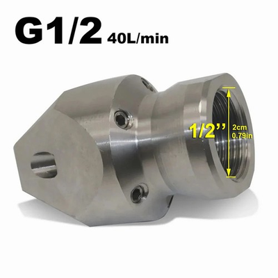 #ad G1 2 High Pressure Rotary Nozzle for Sewer Cleaning Front 4 Rear 5 Holes 40 $112.49