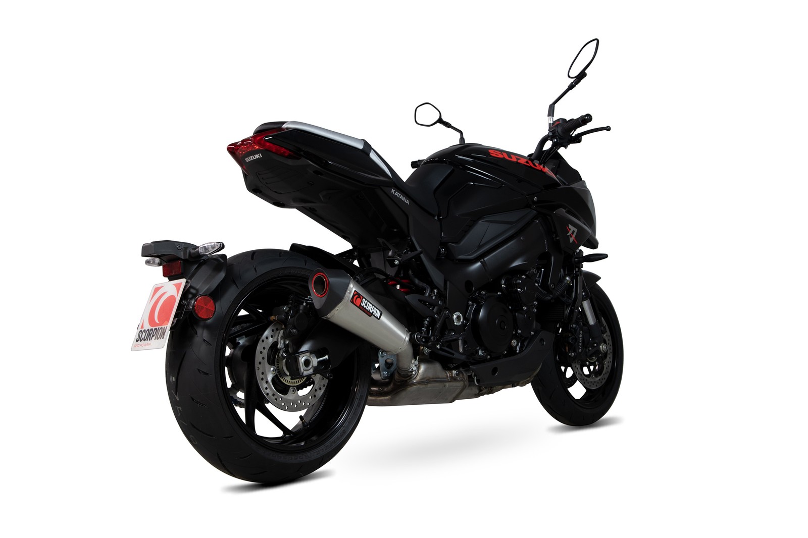Suzuki GSX-S 1000 Katana 19- Scorpion Exhaust Serket Taper Stainless RSI125SEO