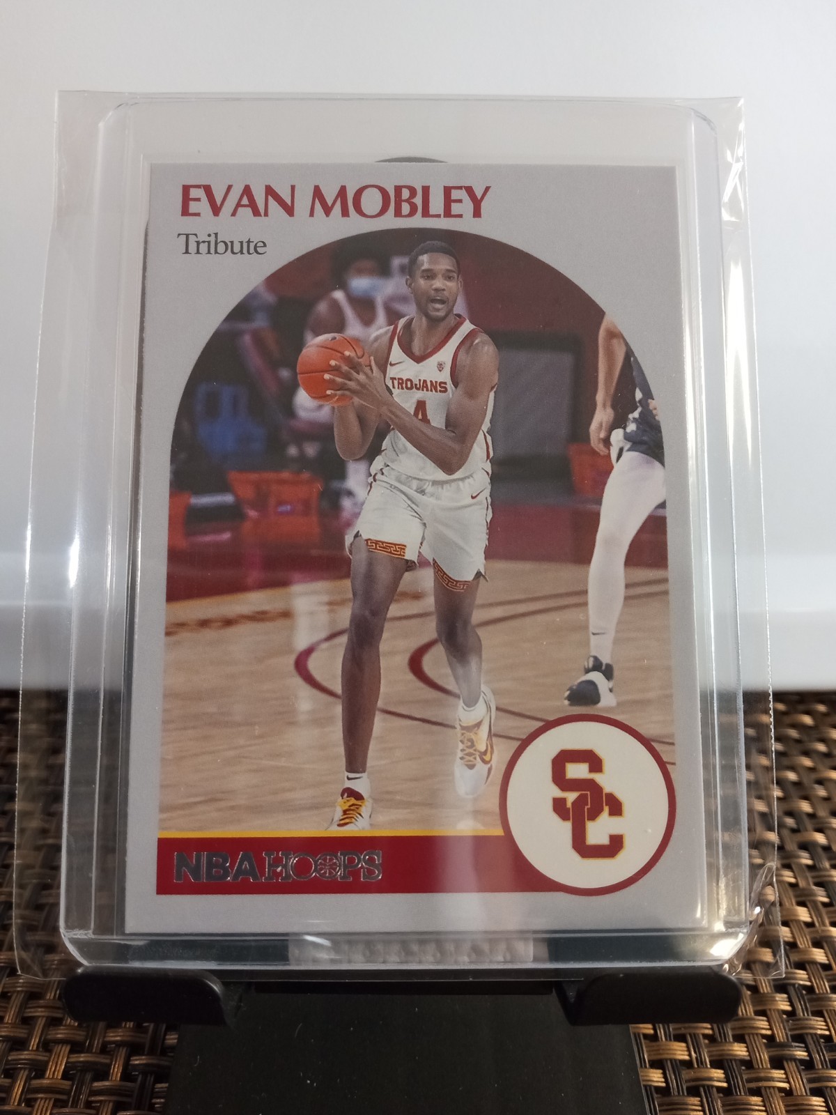 2021-22 Panini Chronicles Draft Picks - Hoops Retro Evan Mobley #52 (RC)