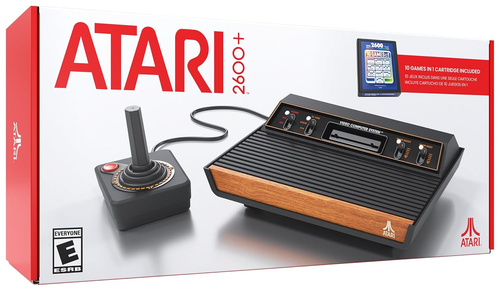 Console e Joystick Ufficiale Atari 2600+ - Uscita HDMI - Include 10 Giochi - Foto 9 di 11