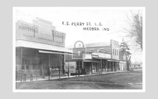 Perry Street View Medora Indiana IN - Reprint