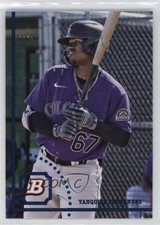 2022 Bowman Heritage Prospects Image Swap Variation Yanquiel Fernandez 0qc1