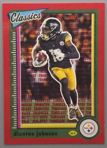 DIONTAE JOHNSON 2022 Panini Classics #83 Red Timeless Tributes /75 - Picture 1 of 3