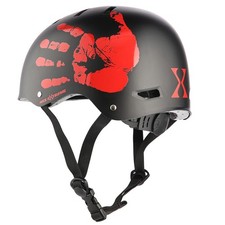 NILS EXTREME MTW03 Helm Schwarz L 58-61 cm Fa...