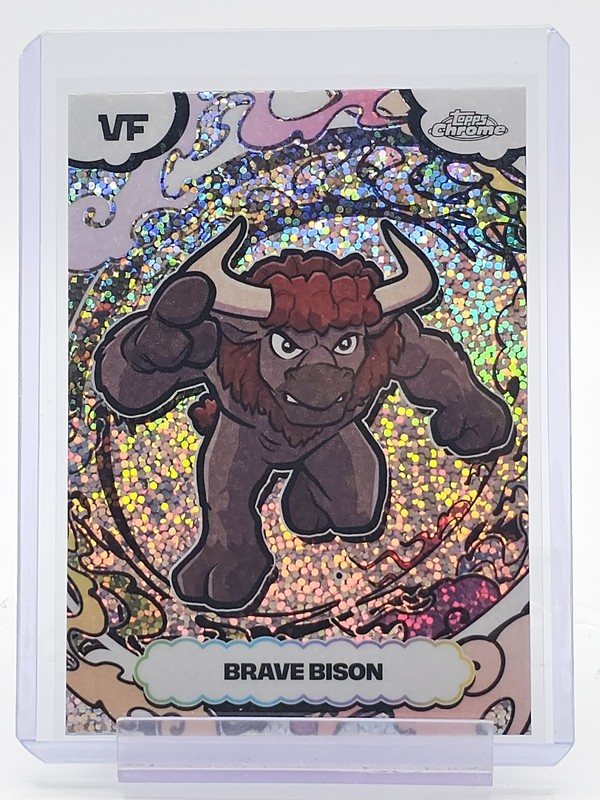 BRAVE BISON 2026 TOPPS CHROME VEEFRIENDS MANGA SPARKLE #SSA-19 Q4193