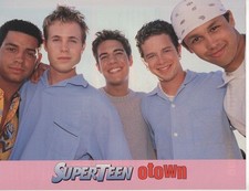 O-Town OTOWN pinup SuperTeen mag photo Mandy Moore Brandy picture clippings pix