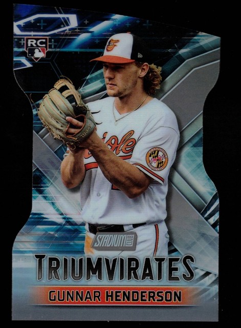 Gunnar Henderson - 2023 Topps Stadium Club Triumvirates #T-3 (RC) FREE SHIPPING!