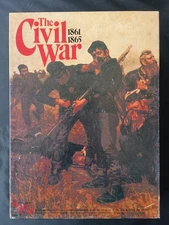 Vintage The Civil War 1861-1865 Victory Games Board Game