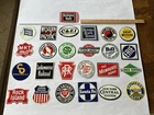 LOT OF 25 DIFFERENT VINTAGE 1950"s TRAIN POST CEREAL RAILROAD METAL SIGNS