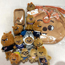 Stray Kids SKZOO Han Quokka Official Goods Set of 14 Stuffed Toys, Bag , Charm