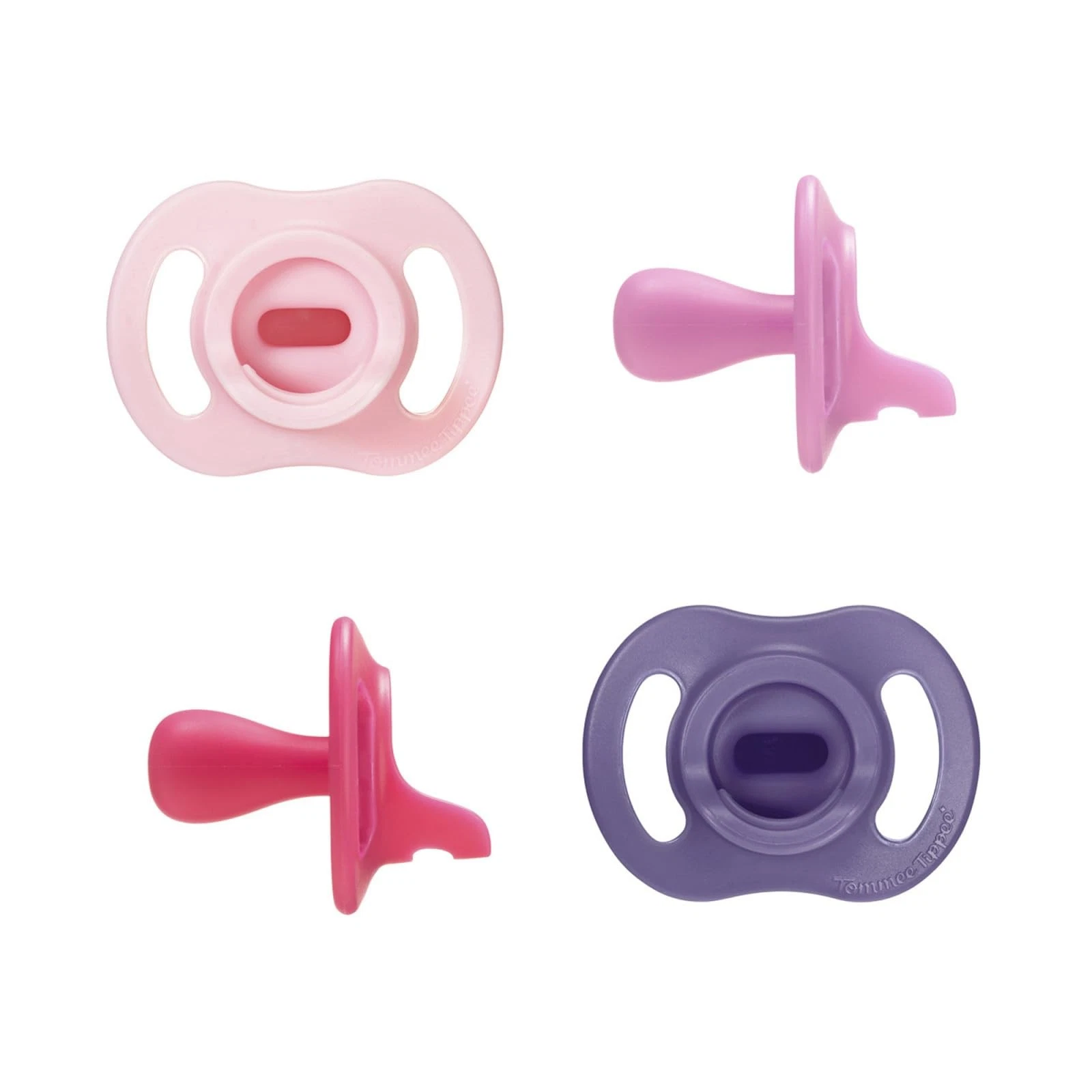 Tommee Tippee Ultra-Light StayPut Pacifier 18-36m 4 Pack Silicone