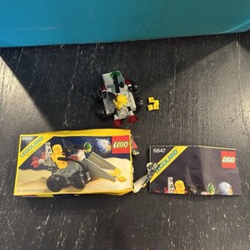 VINTAGE LEGO 6847 SPACE DOZER LUNAR DUMPER COMPLETE w BOX & MANUAL EUC!