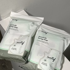 Motif Medical Breast Milk Storage Bags 6oz Single Use 2 100 count New  Sealed