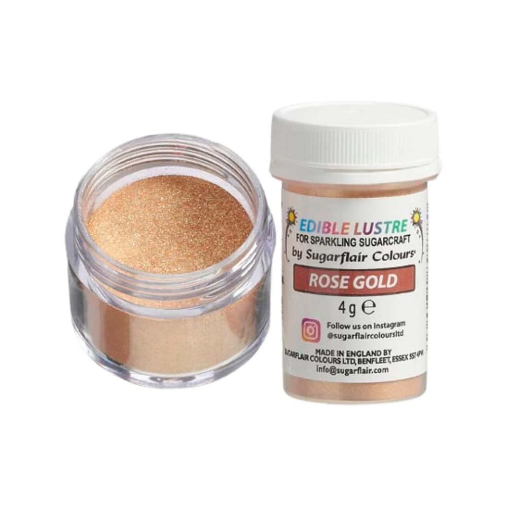 Rose Gold - Edible Lustre Dust 4g