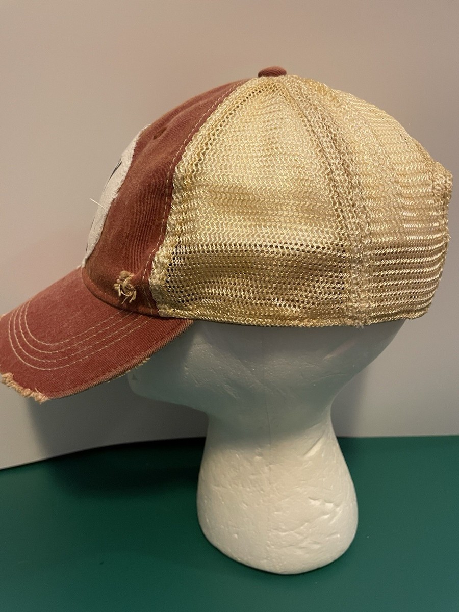 Ladies Distressed WHISKEY GIRL patch Trucker Hat Mesh Back Adjustable Fun￼ View 4