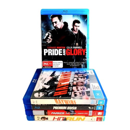 Pride And Glory 5 x Action Movie Blu-ray Bundle, Hit & Run, Haywire, Region B - Picture 20 of 20