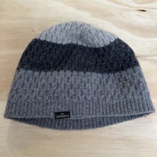 REI Cooperative Gray Acrylic Beanie Hat One Size Unisex