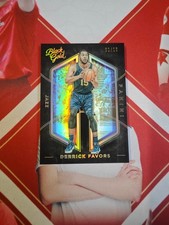 2015-16 Panini Black Gold Basketball Gold Derrick Favors 1/10 First 1/1
