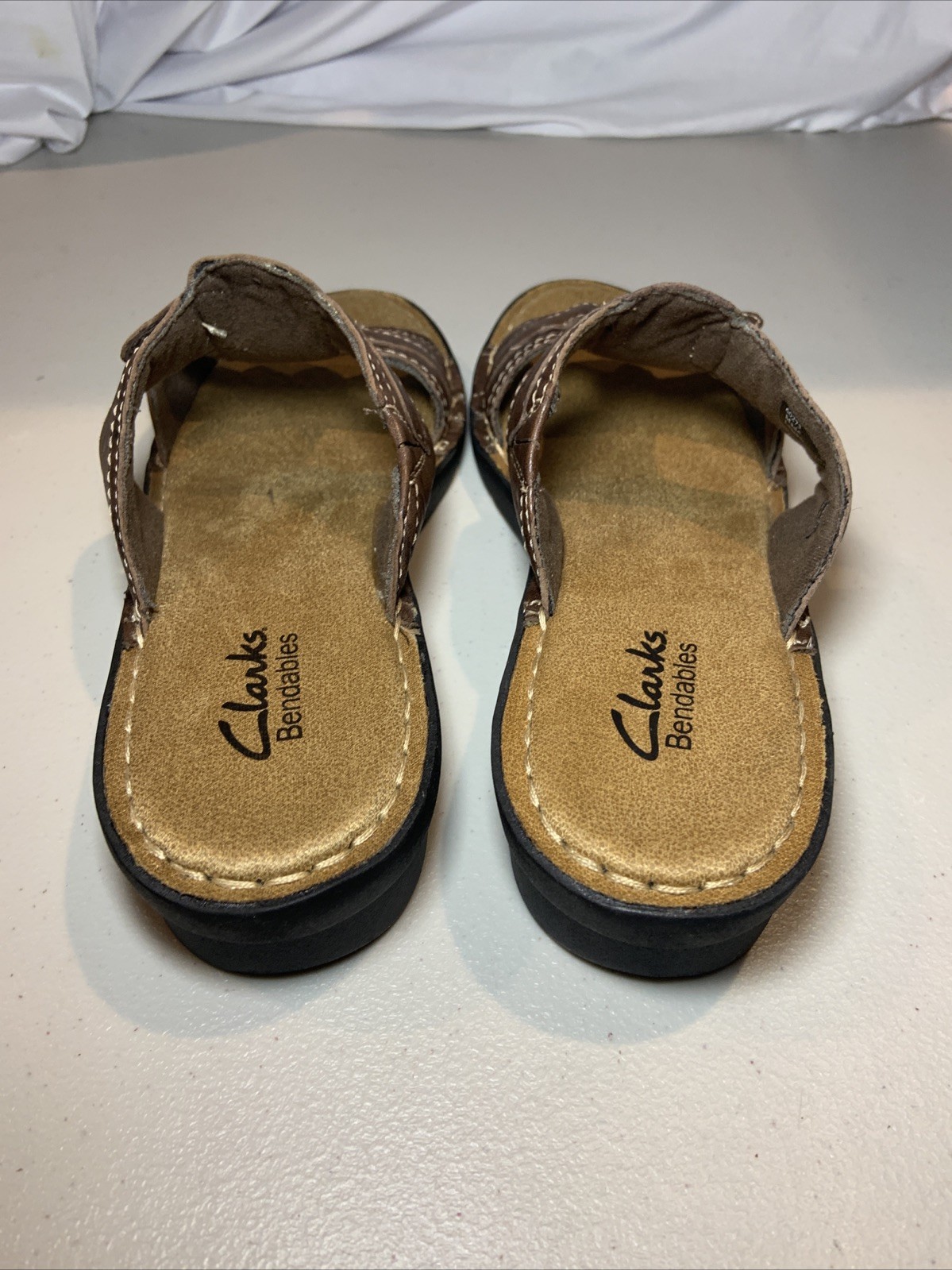 Clarks Bendables Open Toe Multicolor Sandals Wome… - image 3