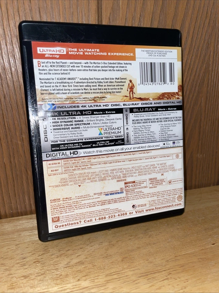 The Martian (Ultra HD, 2015) - Image 2 of 4