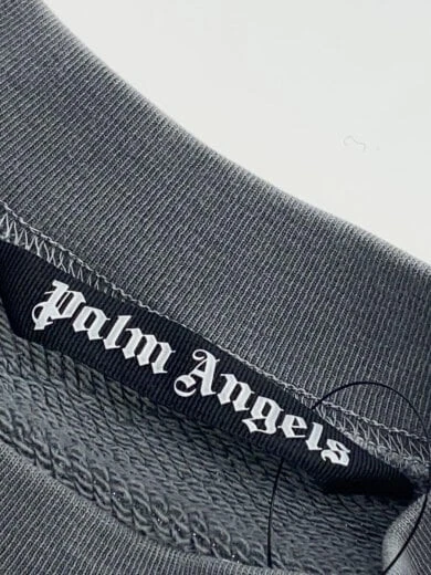 Palm Angels Felpa L Cotone GRIGIO PMBA026F21FLE004